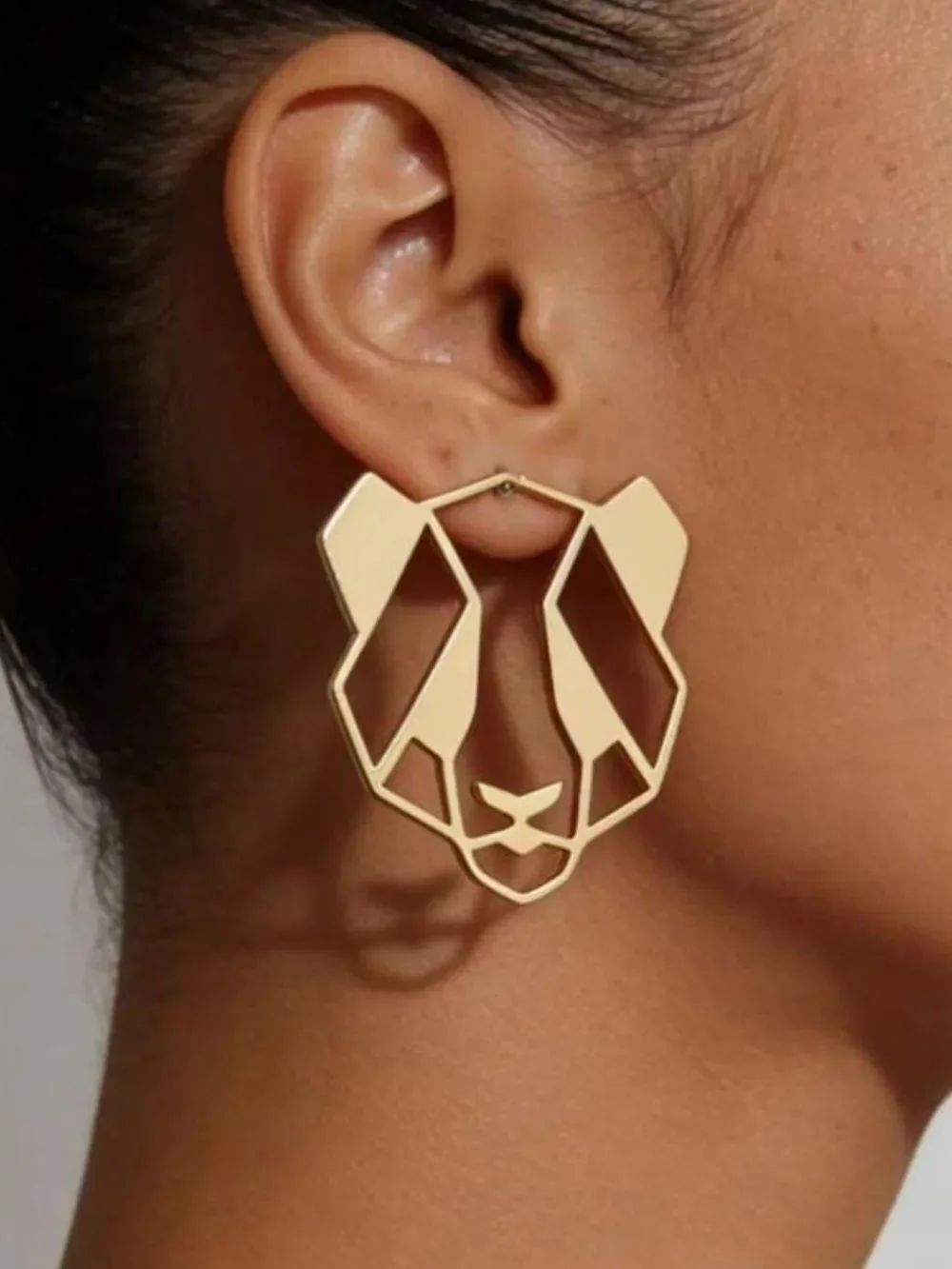 Panther Hoop Earrings #2794